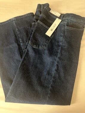 Joe's Jeans women’s Dark Blue petite wide leg